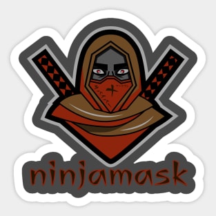 Ninja Mask Sticker